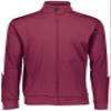 Augusta Sportswear Medalist Jacket 2.0 Maroon/White 2XL view 2