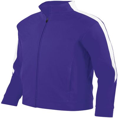 Augusta Sportswear Medalist Jacket 2.0 Purple/White M