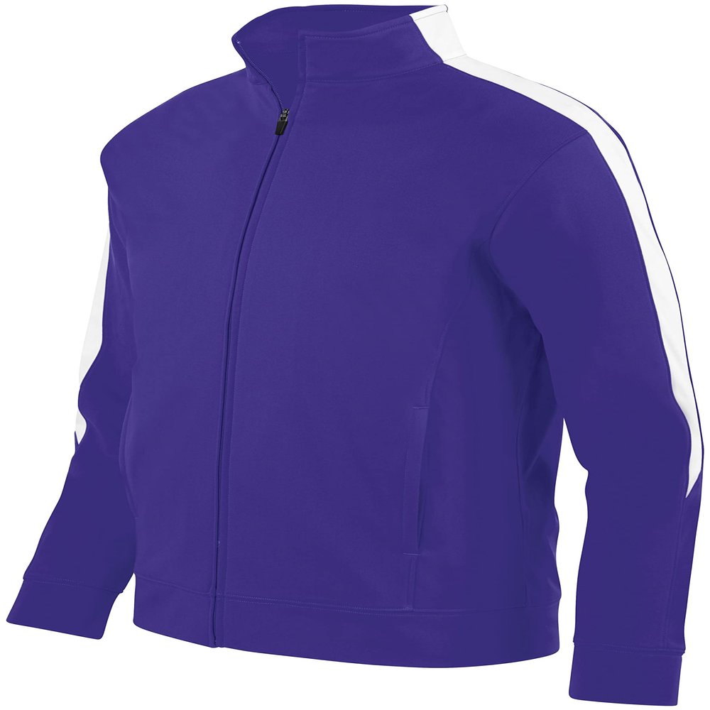 Augusta Sportswear Medalist Jacket 2.0 Purple/White M