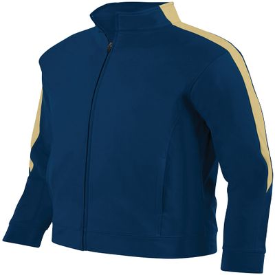 Augusta Sportswear Medalist Jacket 2.0 Navy/Vegas Gold 3XL