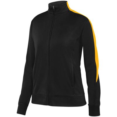 Augusta Sportswear Ladies Medalist Jacket 2.0 Black/Gold XS