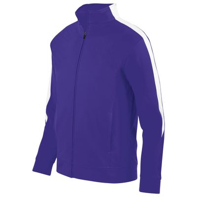Augusta Sportswear Youth Medalist Jacket 2.0, Purple/White, L