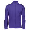Augusta Sportswear Youth Medalist Jacket 2.0, Purple/White, L view 2