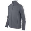 Augusta Sportswear Youth Medalist Jacket 2.0, Graphite/White, M view 1