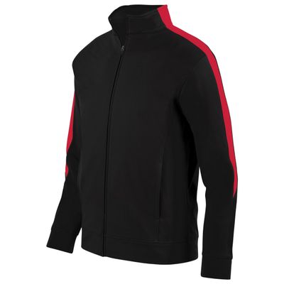 Augusta Sportswear Youth Medalist Jacket 2.0, Black/Red, M