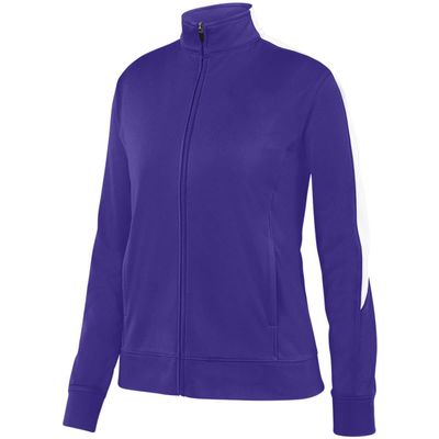 Augusta Sportswear Ladies Medalist Jacket 2.0 Purple/White M