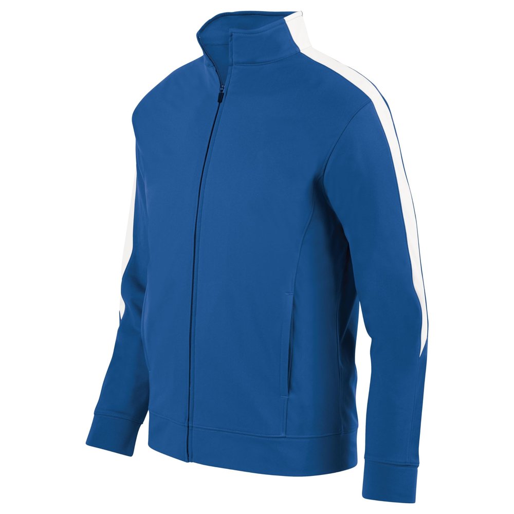Augusta Sportswear Youth Medalist Jacket 2.0, Royal/White, M