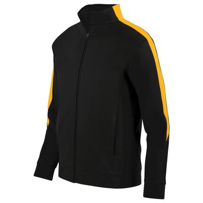 Augusta Sportswear Youth Medalist Jacket 2.0, Black/Gold, L