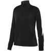 Augusta Sportswear Ladies Medalist Jacket 2.0 Black/White 2XL view 1