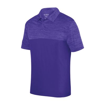 Augusta Sportswear Shadow Tonal Heather Polo, Purple, XL