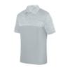 Augusta Sportswear Shadow Tonal Heather Polo, Silver, 2XL view 1