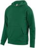 Augusta Sportswear Youth 60/40 Fleece Hoodie Dark Green M view 1