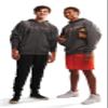 Augusta Sportswear 60/40 Fleece Hoodie Charcoal Heather 4XL view 4