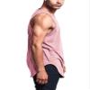 VICTORIOUS Solid Color Long Length Curved Hem Tank Top TT47 - Dirty Pink - 2X-Large - G14B view 4