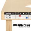 GoSports Premium Cornhole Scoreboard with Magnetic Scorekeepers - Mounts to Any Cornhole Board view 3