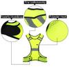 VGEBY 1pc High Visibility Safety Vest with Pockets for Night Running Cycling Walking Jogging (Color : Fluorescent yellow) Vest Vest view 3