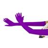 Ensnovo Adult Over Elbow 20.1" Stretch Long Spandex Opera Gloves Violet,Large view 1