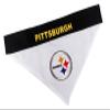 Pets First NFL DOG BANDANA - PITTSBURGH STEELERS REVERSIBLE PET BANDANA. 2 Sided Sports Bandana with a PREMIUM Embroidery TEAM LOGO, Small/Medium. - 2 Sizes & 32 NFL Teams available view 1