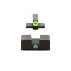 AMERIGLO i-Dot Night Sight Set, Compatible with Sig Sauer Pistols Using #8 Front & #8 Rear | Green Tritium LumiGreen Outline Front Sight & Green Single Dot Rear Sight view 2
