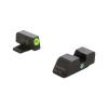 AMERIGLO i-Dot Night Sight Set, Compatible with Sig Sauer Pistols Using #8 Front & #8 Rear | Green Tritium LumiGreen Outline Front Sight & Green Single Dot Rear Sight view 3