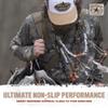 Rig'Em Right Waterfowl Non-Slip Leg Band Bird Hunting Game Strap with Leg Loop Style - Includes Heavy Duty Spring Clip and 8 Metal Cinch Rings (Optifade Timber Camo) view 3