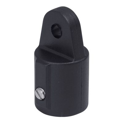 White Water 58701B Bimini Top External Eye End, Black, 7/8"