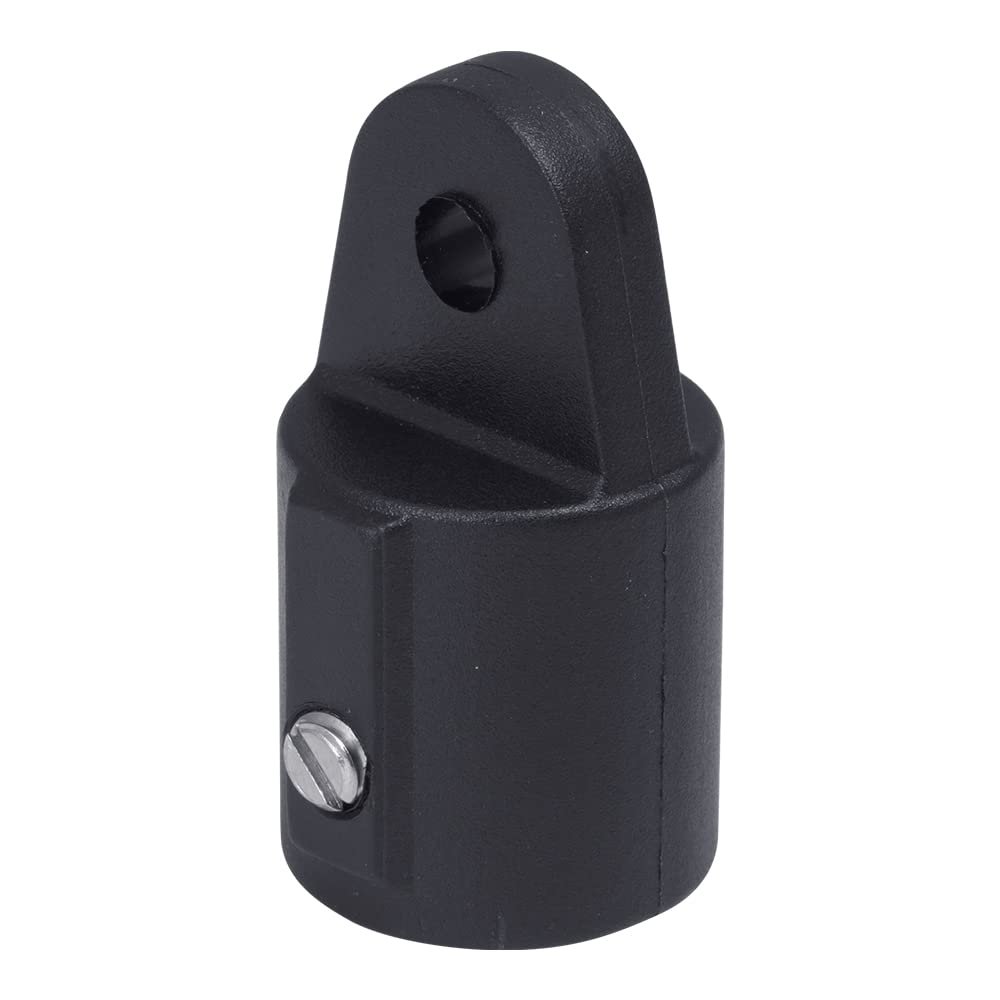 White Water 58701B Bimini Top External Eye End, Black, 7/8"