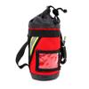 Lightning X Fire Rescue Personal Escape Rope Bag Bail Out Kit w/ 40' x 8mm Rope & Carabiner NFPA - Red view 2