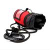Lightning X Fire Rescue Personal Escape Rope Bag Bail Out Kit w/ 40' x 8mm Rope & Carabiner NFPA - Red view 4
