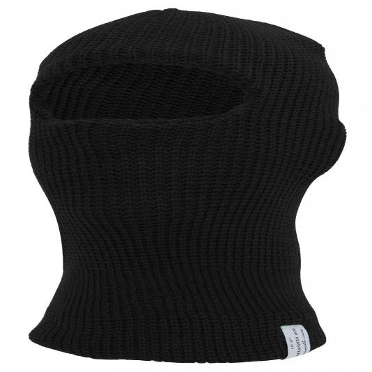 TOP HEADWEAR 1-Hole Winter Ski Mask - Black