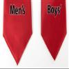 Spring Notion Boys' Pre-tied Satin Zipper Necktie - Adjustable Ties for Kids, X-Large with gift box, True Red view 4