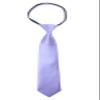 Spring Notion Boys' Pre-tied Satin Zipper Necktie - Adjustable Ties for Kids, X-Small with gift box, Dusty Lavender view 1