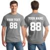 Custom Team Uniforms & Jerseys for Men - Make Your OWN Shirt - Jersey Style Print, Sport Grey 3X-Large view 1