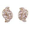 Grace Jun Vintage Bridal Rhinestone Crystal Clip on Earrings Without Piercing for Women (White) view 1