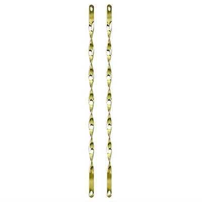 Lowrider 26" Twisted Fork Bars Gold.