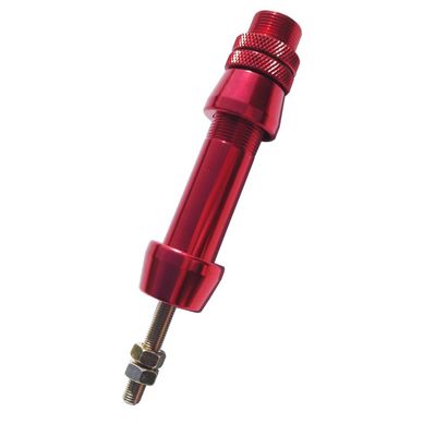CHINA AMIER ARCHERY Bowfishing Spinning Reel Mount 1 Piece Aluminum Bowfishing Reel Seat (RED)