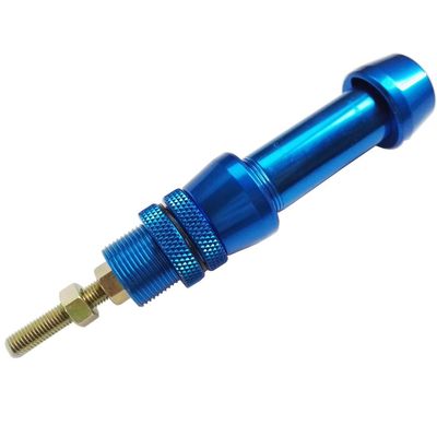 CHINA AMIER ARCHERY Bowfishing Spinning Reel Mount 1 Piece Aluminum Bowfishing Reel Seat (Blue)