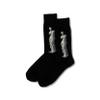 Hot Sox Men's Famous Artist Series Novelty Crew Socks, Venus De Milo (Black), Shoe Size: 6-12 view 4