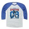 500 LEVEL Andre Dawson Baseball Shirt XXX-Large Royal/Ash - Vintage Chicago Cubs Fan Apparel - Andre Dawson Vintage B view 1
