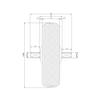24V/36V/48V 150W Scooter 8 Inch Wheel Motor Brushless Hub Motor For Kickscooter 8" Non-Pneumatic Tyre (48V) view 2