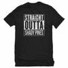 Indica Plateau Straight Outta Shady Pines XX-Large Black Unisex T-Shirt view 1