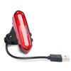 USB Rechargeable Bicycle Led Light Rear,Safety Cycling 3colors Super Bright Taillights Lightweight,IPX6 Waterproof Long Run-time,Shock-Resistant 1-Pack view 2