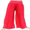 Full Funk 60s Retro Legging Style Thick Spandex Wide Flared Leg Pants, Medium-Large, Lust Red view 1