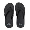 Quiksilver Men's CARVER NUBUCK Sandal, solid black, 8 M US view 4