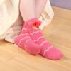 BambooMN Super Soft Warm Cute Animal Non-Slip Fuzzy Crew Winter Socks - 4 Pairs - Assortment E view 4
