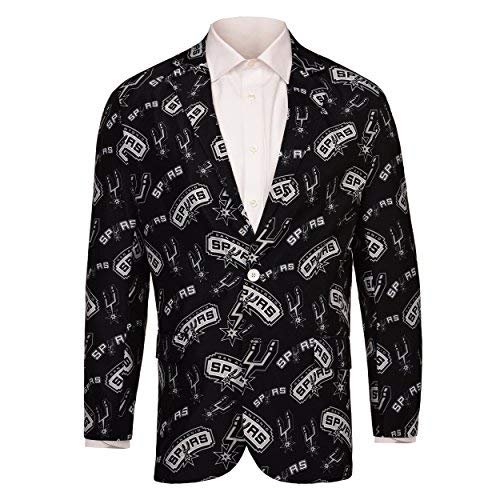 FOCO NBA San Antonio Spurs Men's Repeat Ugly Business Jacket