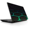 15 15.6 inch Laptop Notebook Skin Vinyl Sticker Cover Decal Fits 13.3" 14" 15.6" 16" HP Lenovo Apple Mac Dell Compaq Asus Acer Metal Grid Futuristic Panel view 1