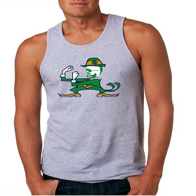 ALLNTRENDS Men's Tank Top Irish Fighter Conor Shamrock Popular Cool Top (M, Heather Grey)