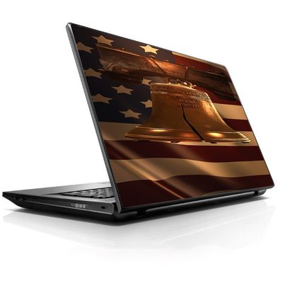 15 15.6 inch Laptop Notebook Skin Vinyl Sticker Cover Decal Fits 13.3" 14" 15.6" 16" HP Lenovo Apple Mac Dell Compaq Asus Acer Liberty Bell America Strong