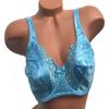 1 or 3 or 6 Pieces Comfortable Sexy Lace Full Cup Plain Wired No Padding B/C Bra (81281) (38C, 6 Pieces Show) view 2